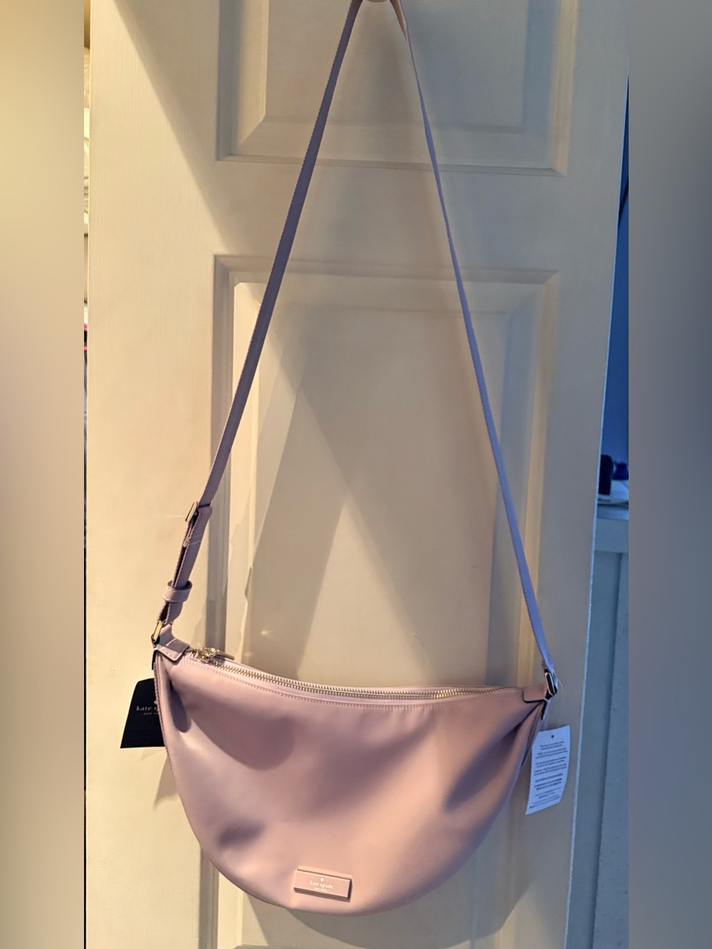 kate spade soft lavender crossbody bag